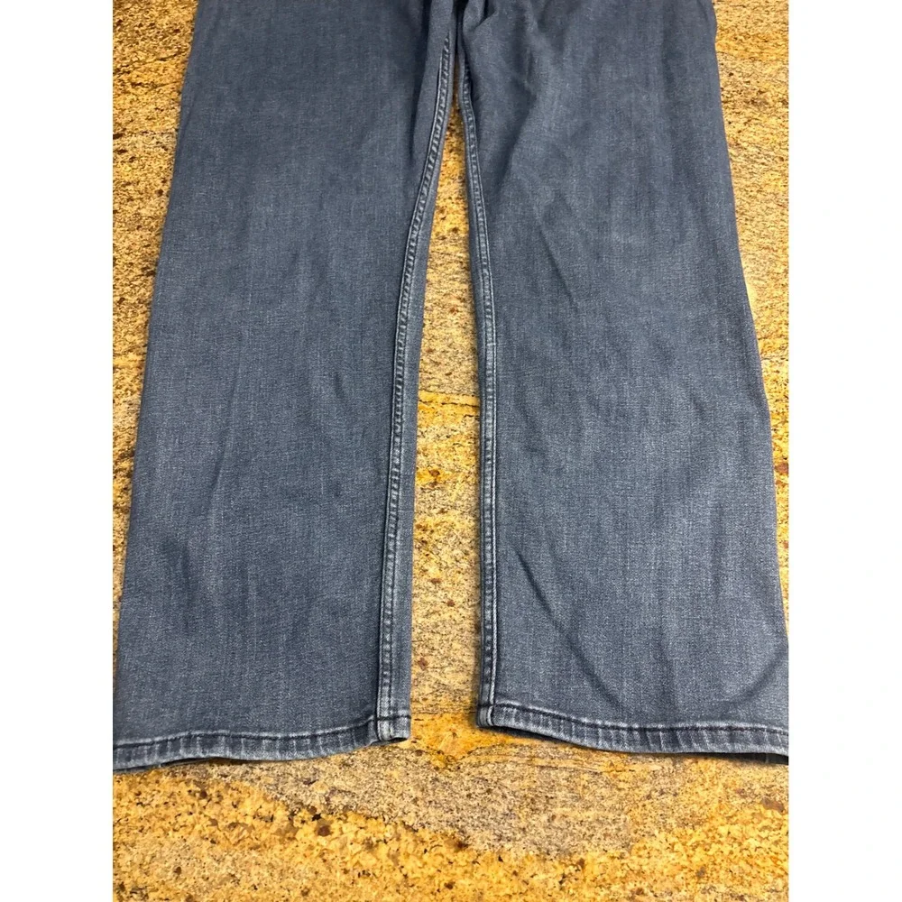 Levis 502 Regular Taper Mens Blue Jeans Fits 40W 29L (Tagged 44W 34L) Denim Pant